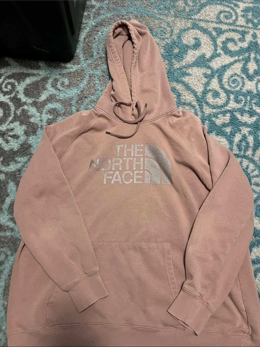 The North Face Women’s Dusky Pink Logo Crewneck Hoodie
